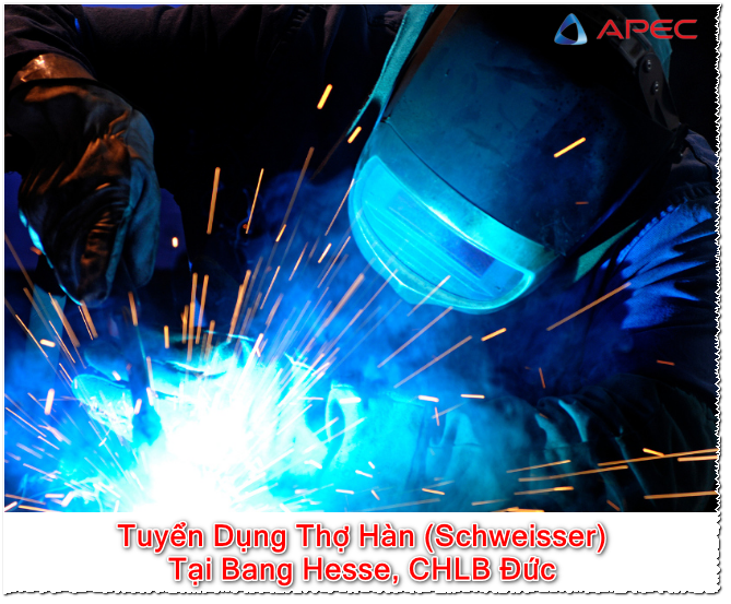 Tuyển Dụng Thợ Hàn (Schweisser) Tại Bang Hesse, CHLB Đức