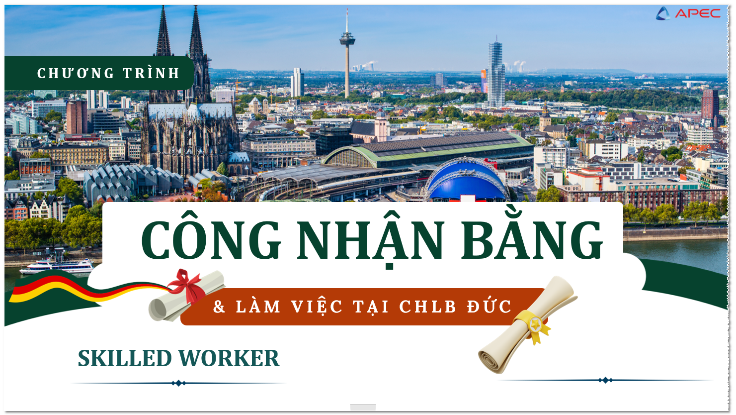 Chương Trình Công Nhận Bằng và Làm Việc Tại Đức